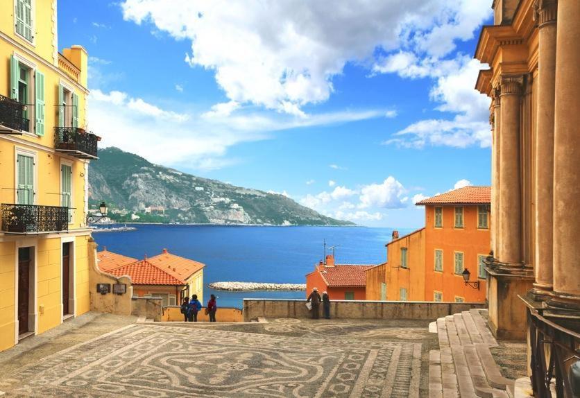La Perle Lägenhet Menton Exteriör bild
