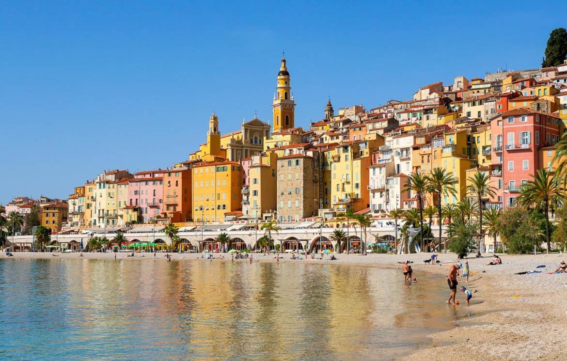La Perle Lägenhet Menton Exteriör bild
