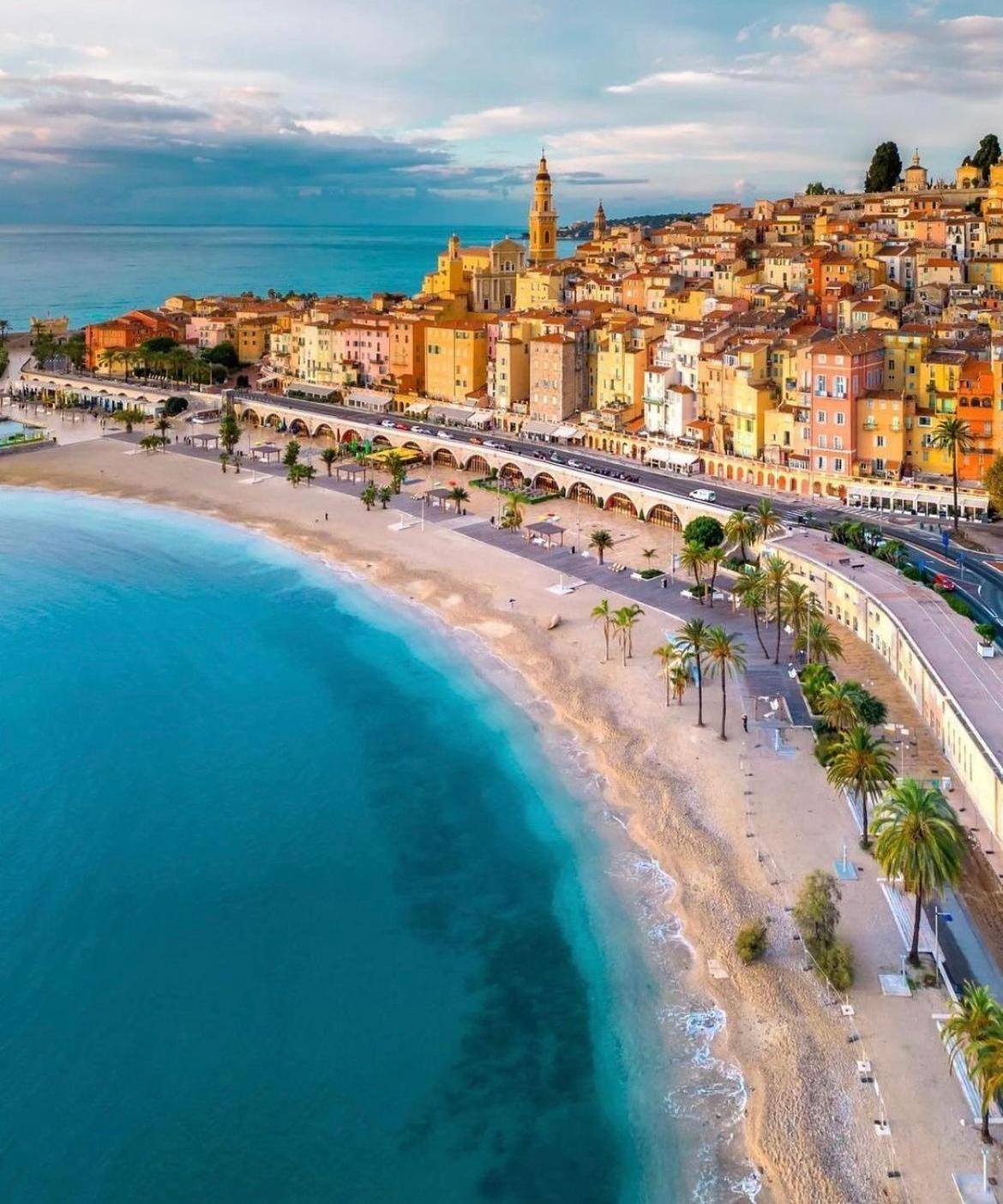 La Perle Lägenhet Menton Exteriör bild