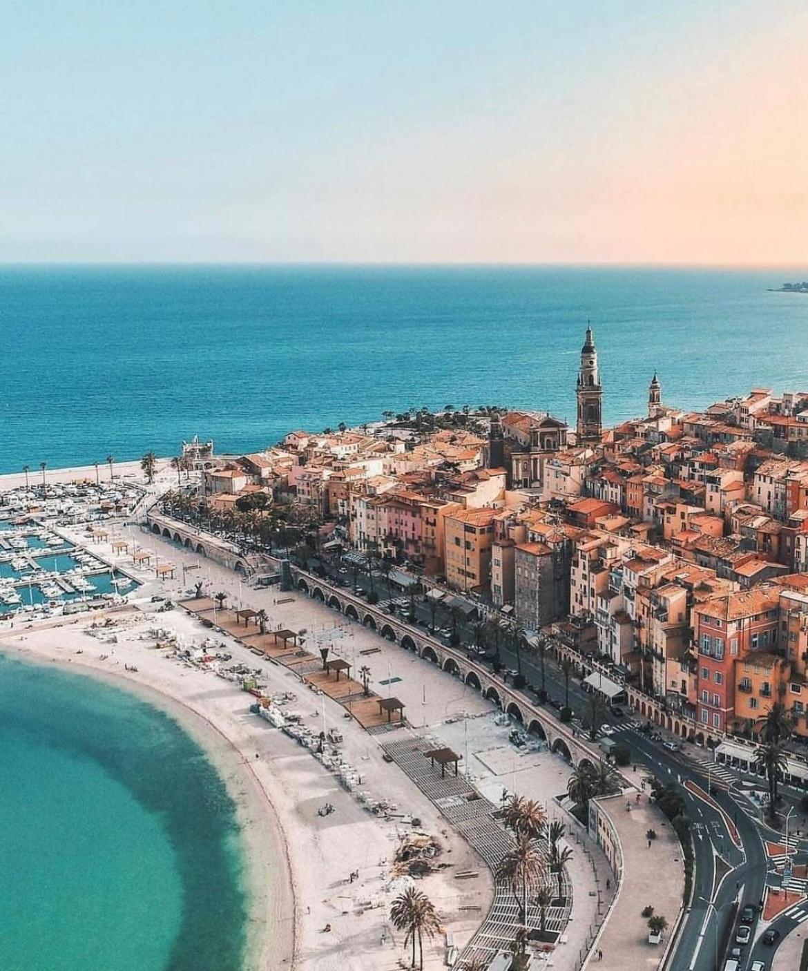 La Perle Lägenhet Menton Exteriör bild