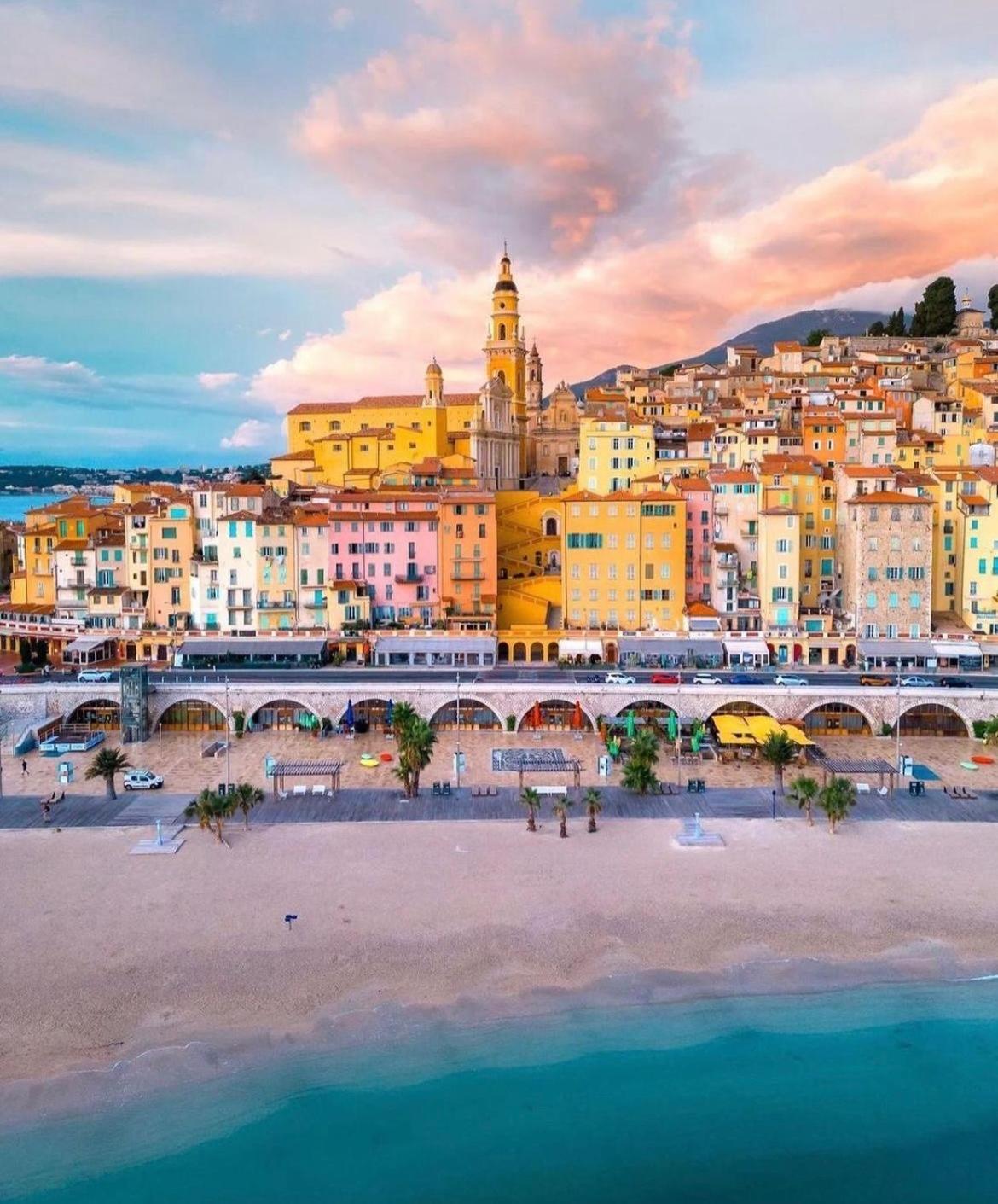 La Perle Lägenhet Menton Exteriör bild